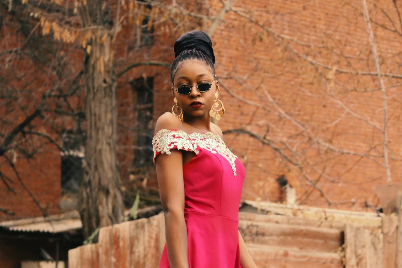 Petal earrings