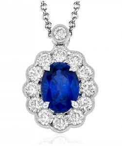 Sapphire necklace by Simon G.