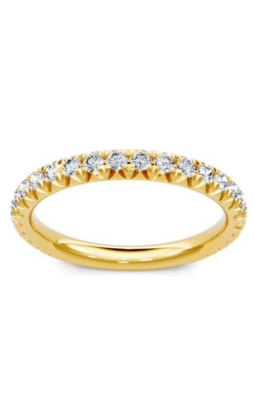 14K Yellow Gold Diamond Wedding Band