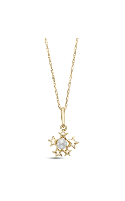 14K Yellow Gold Freshwater Pearl Pendant