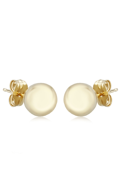 14K Yellow Gold 6mm Ball Studs