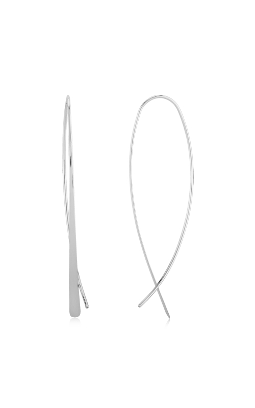 Sterling Silver Tapered Tear Drop Earrings