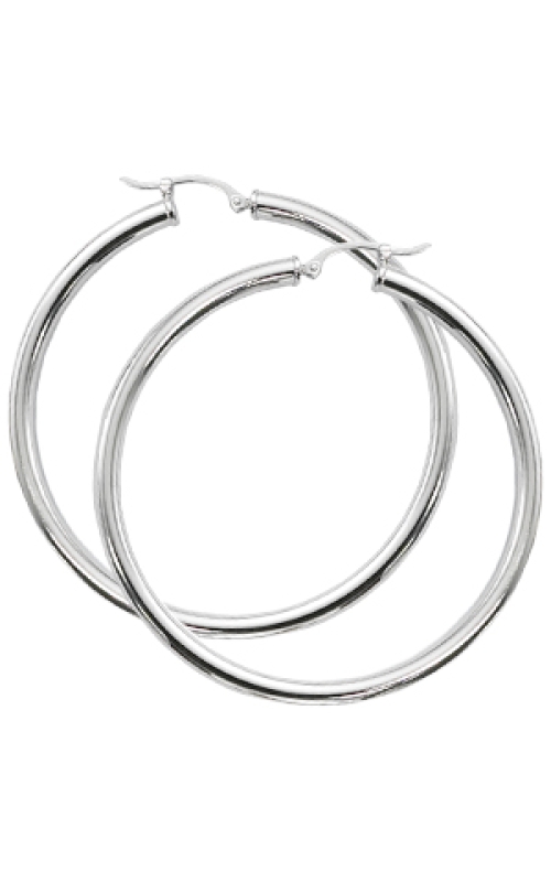 Sterling Silver Extra Large Hoop