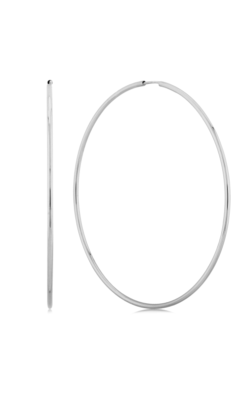 Sterling Silver 1.5x60mm Endless Hoops