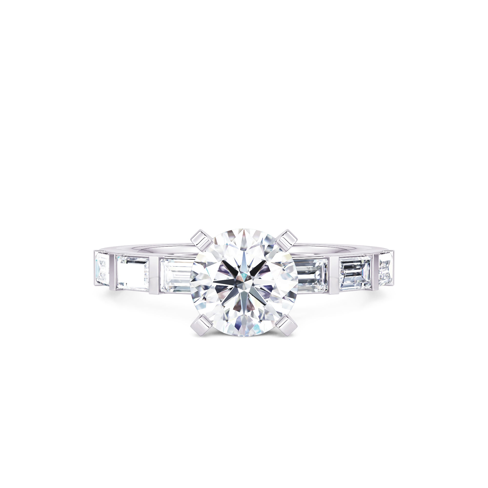 Aucoin Hart Jewelers Engagement Ring ER2280 070 R102A Aucoin Hart Jewelers