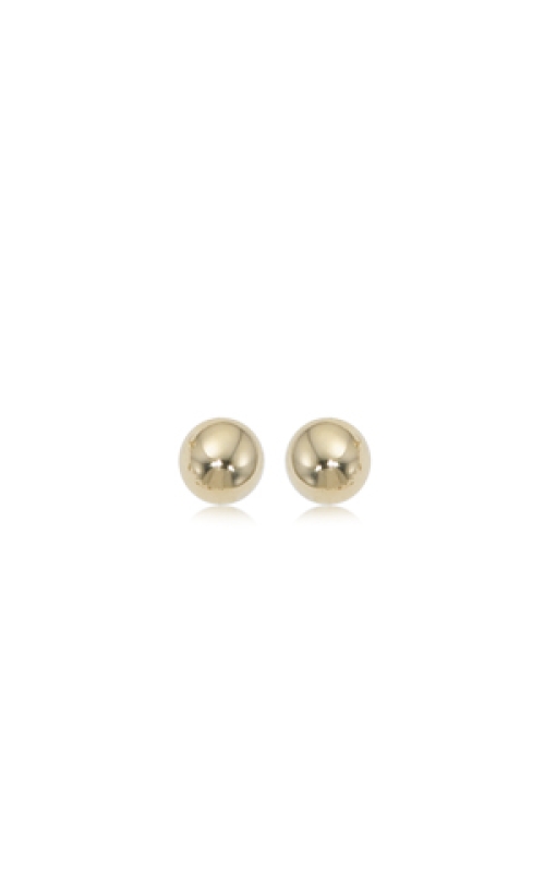 14K Yellow Gold 5mm Ball Studs