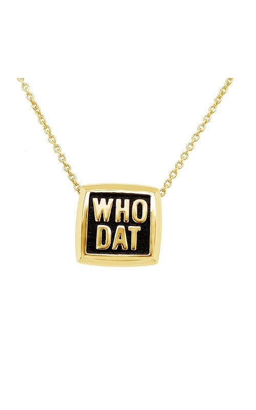 Who Dat Necklace  WDP3