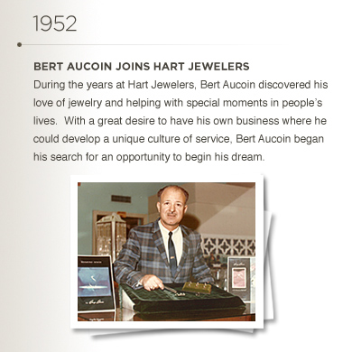 1952 Bert aucoin joins hart jewelers